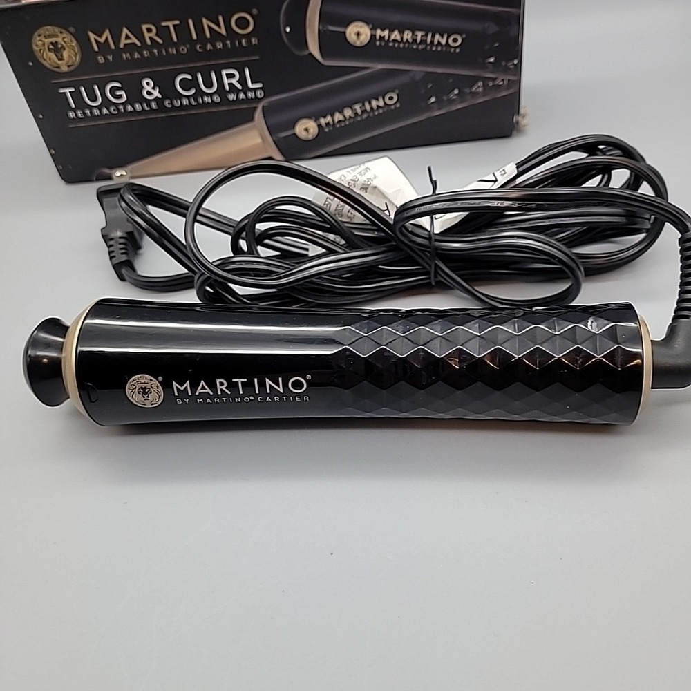 Martino Cartier Retractable Tug & Curlโ Curling Travel Wand